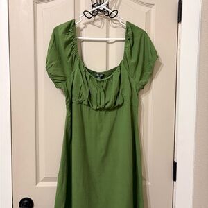 Lily Rose Olive Green Dress